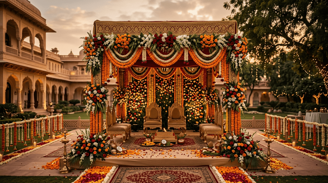KB CLICKS — portfolio mandap wide